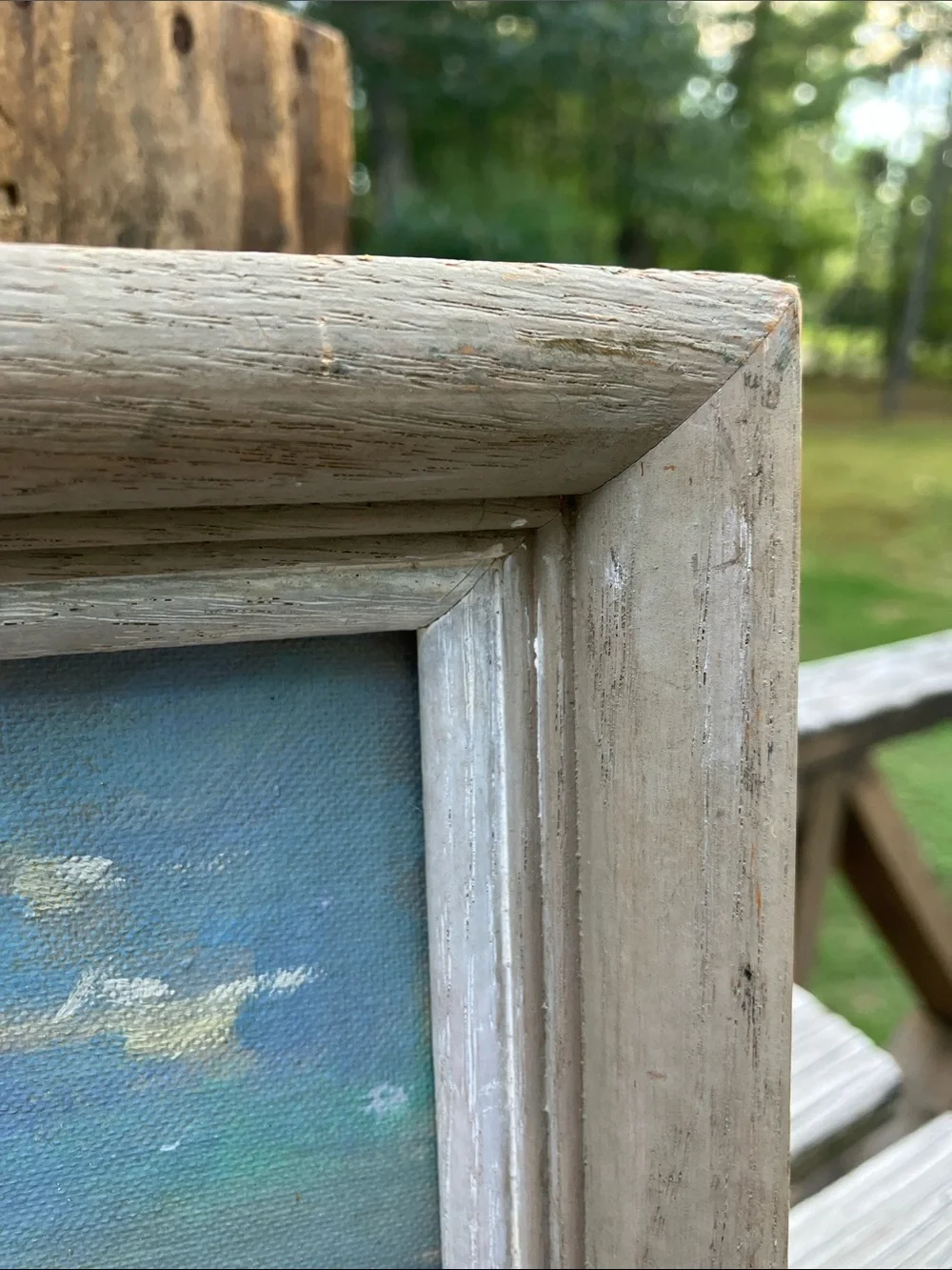 Vintage Original Signed Oil Painting Framed Impressionist Coastal Seascape Art